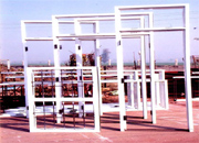 Steel window frames